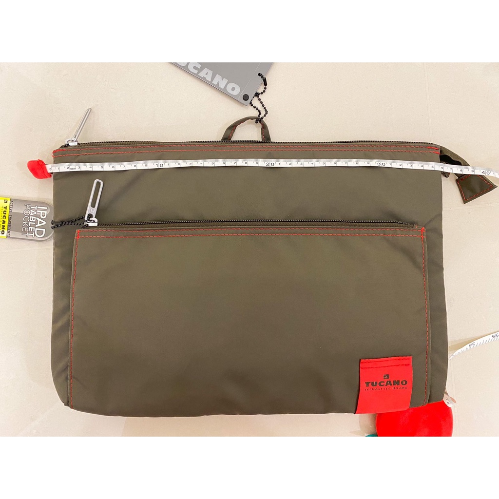 Tucano Slim Bag for 13&quot; MacBook and iPad Pro Tucano Lampo Orange - Tas Laptop