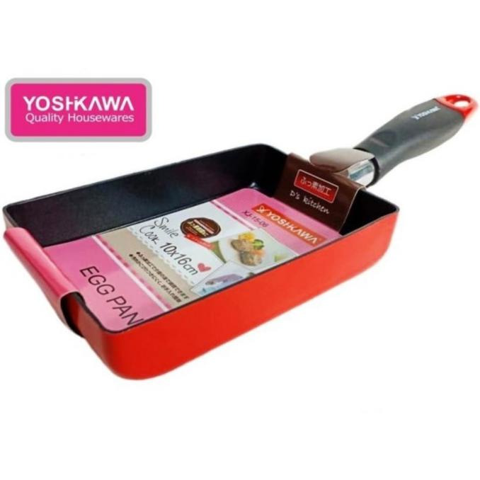 TERBARU Yoshikawa Egg Pan CL1106 XJ1506 CL1318 Teflon Tamagoyaki Kotak /PERALATAN MASAK SET/PANCI LI