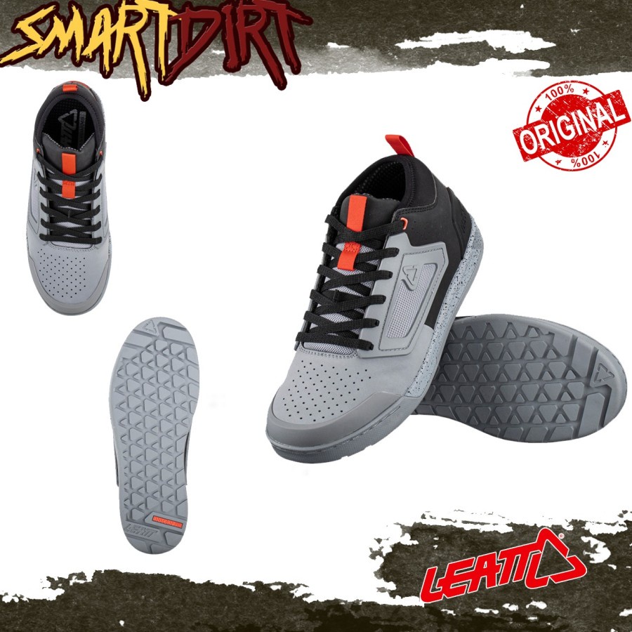 SEPATU SEPEDA LEATT 3.0 FLAT TITANIUM SEPATU MTB DOWNHILL LEATT 3.0 ORI