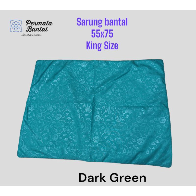 Sarung bantal emboss ukuran 55x75 King Size