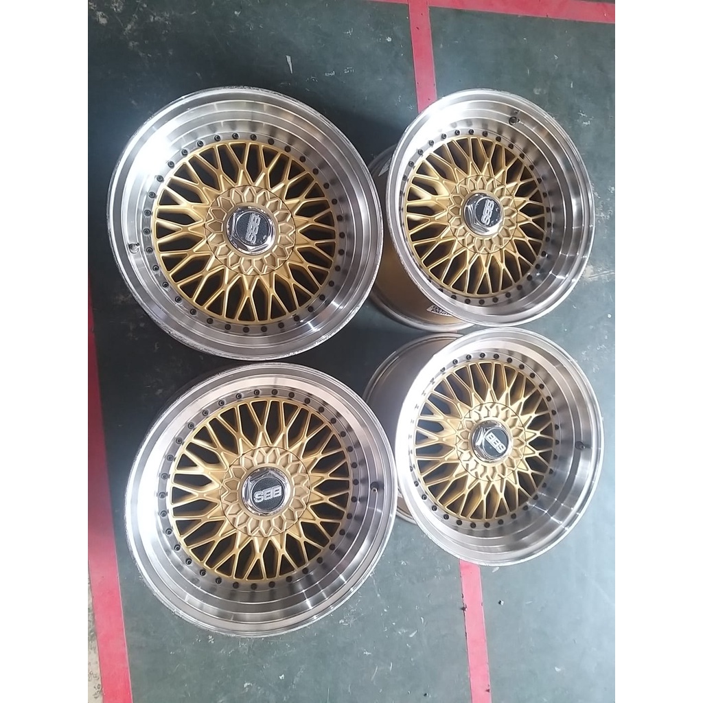 velg mobil bekas bbs racing ring 16x75 85 lubang 4x100 4x114 seken bekas murah berkualitas