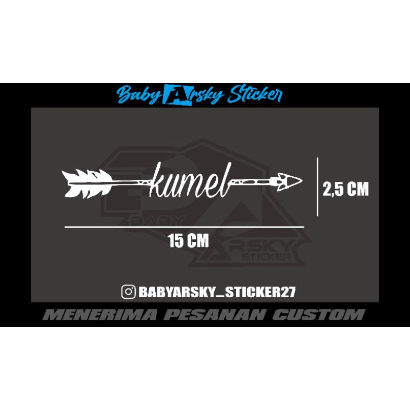 

STICKER CUTTING KUMEL