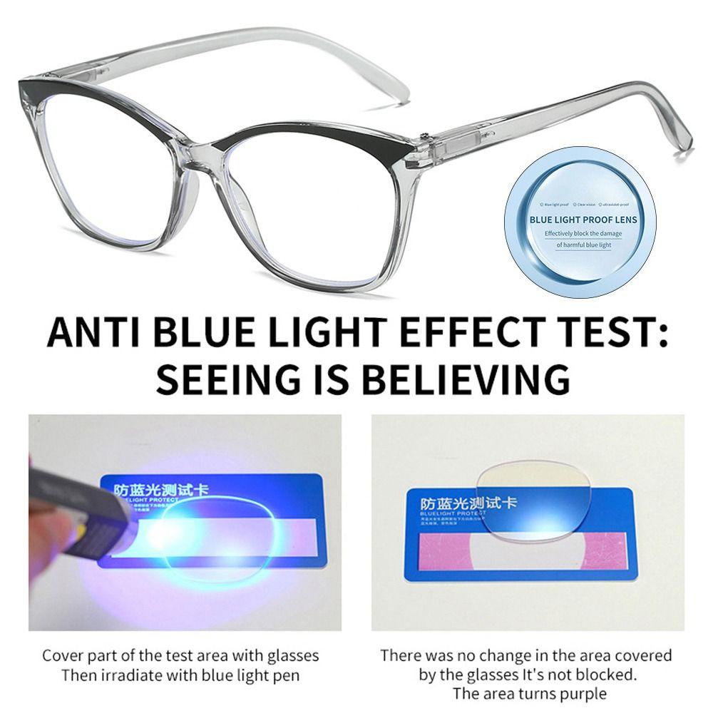 Lily Kacamata Baca Frame Kantor Simple Anti-Blue Light