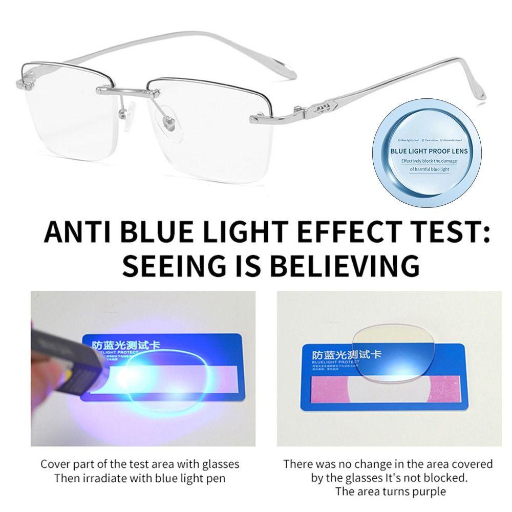 Lily Kacamata Baca Office Frame Hinge Anti-Blue Light