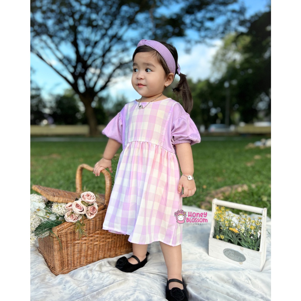 HoneyBlossom daster anak / daster anak perempuan / daster anak 2 tahun lily