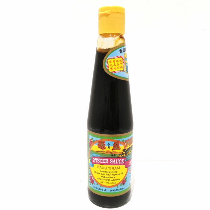 

SAUS TIRAM YUEN YICK 510 GRAM OYSTER SAUCE YUEN YICK