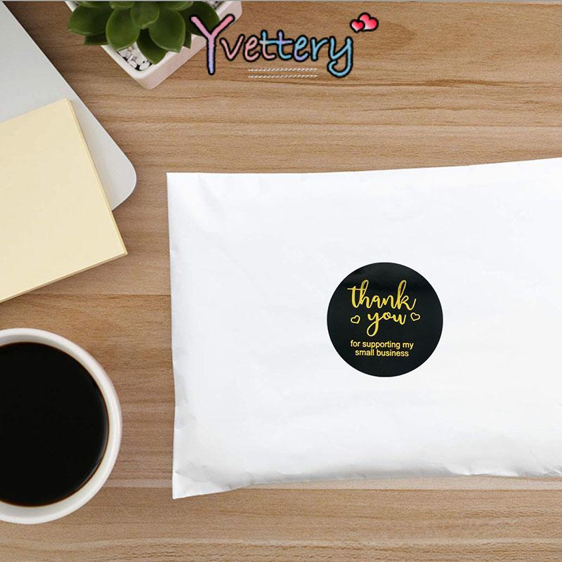 

❤️COD 500 Pcs 1 Roll Stiker Terima Kasih Sticker Label Thank You Promo-Yy