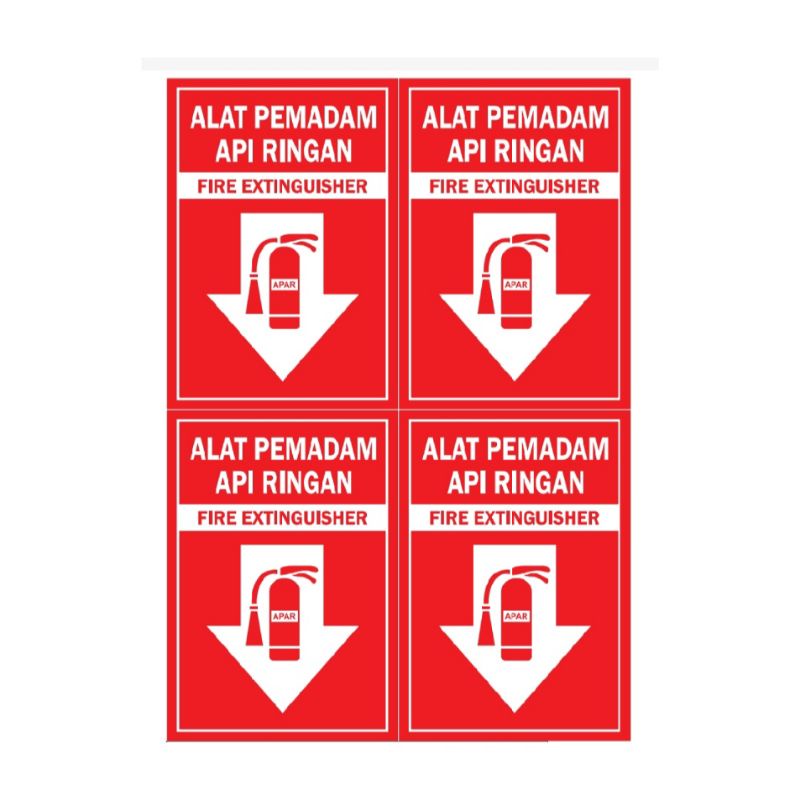 

Stiker apar stiker alat pemadam api ringan stiker sign stiker apar 10×15 cm