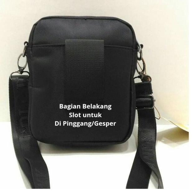 Tas selempang kecil Pria, merk Polo Dany - Cokelat