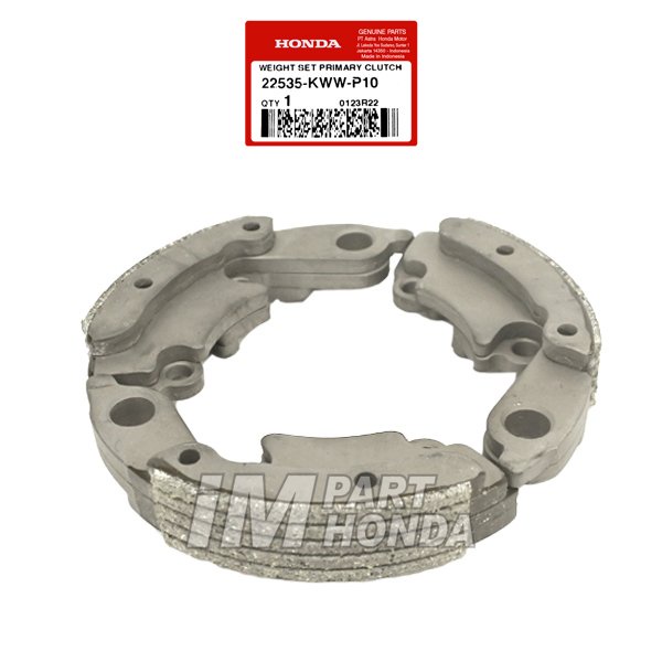 22535-KWW-P10 Kampas Ganda Revo X Fi Lubang Dudukan Kampas Lebar