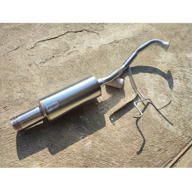 bolt on knalpot agya ayla calya  qta silent series