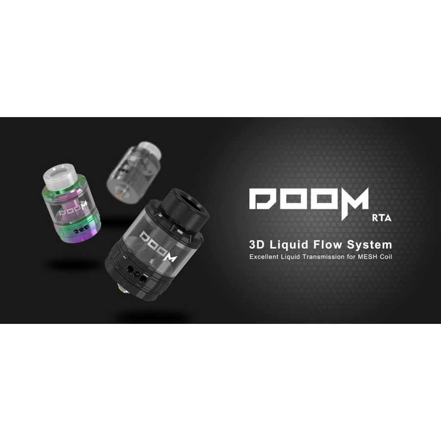 RTA DOOM X MESH RTA AUTHENTIC BY DAMN VAPE