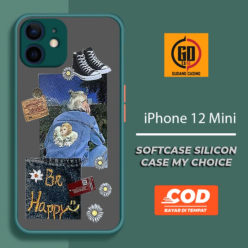 Case IPHONE 12 MINI Case Hp IPHONE 12 MINI Case Mychoice Gudang Casing [ESTETHIC] Casing Hp Aestheti