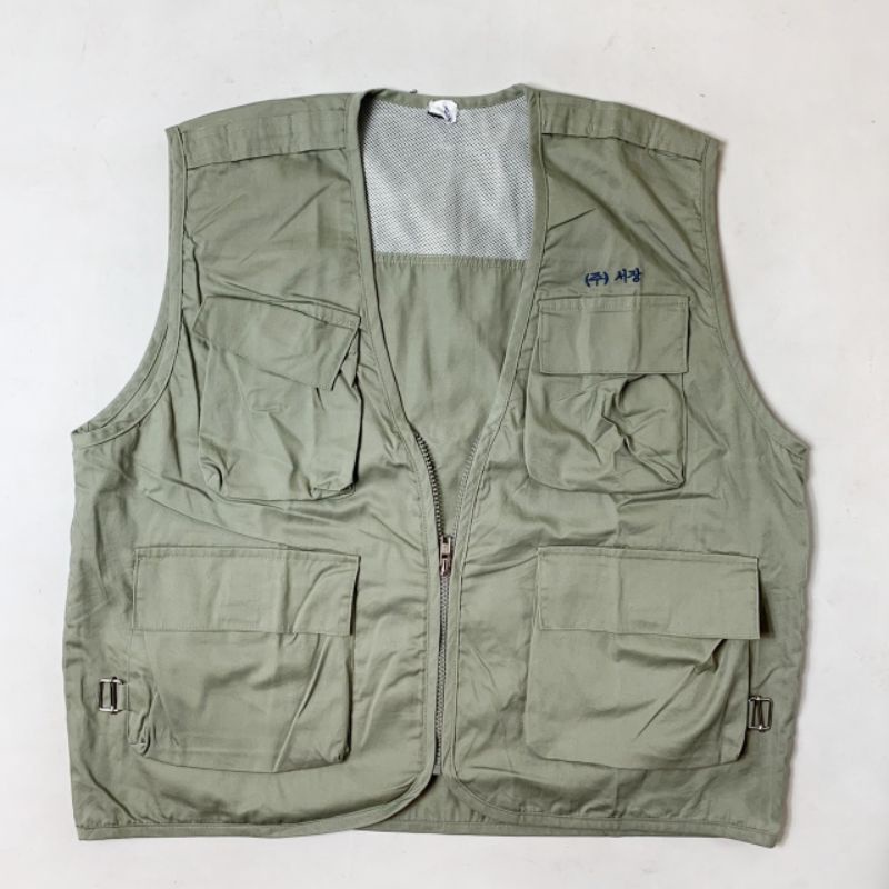 Vest Untility Multi Pocket Second Original