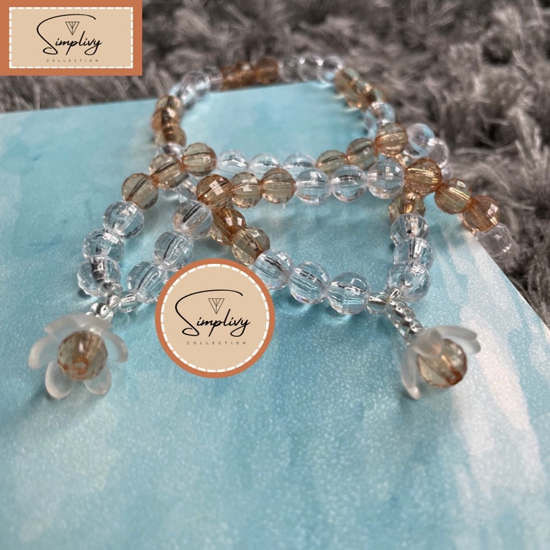 [Simplivy] Tasbih Kristal by Simplivy 33 Butir  - 8mm / Tasbih Mutiara