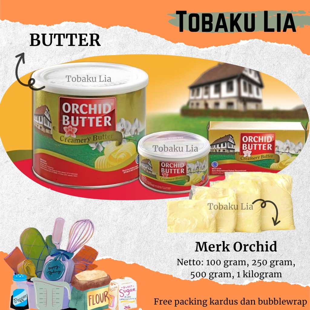 BUTTER WIJSMAN - HOLMAN - CORMAN - ORCHID NETTO 1 KG