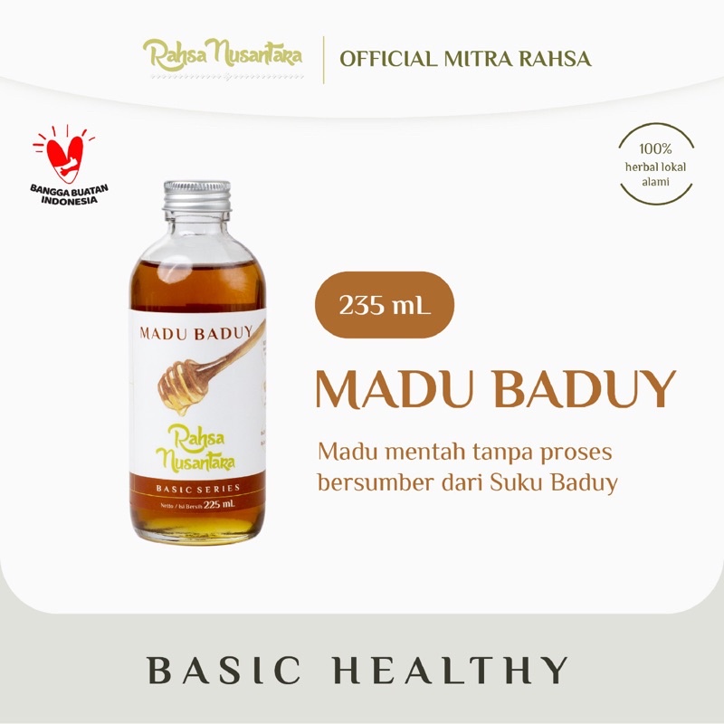 

Madu Baduy 235ml Rahsa Nusantara