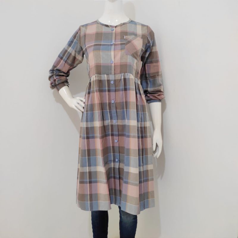 LONG TUNIK WANITA ALLYZZIA BRANDED ORIGINAL MURAH LGTNKALLYZ22