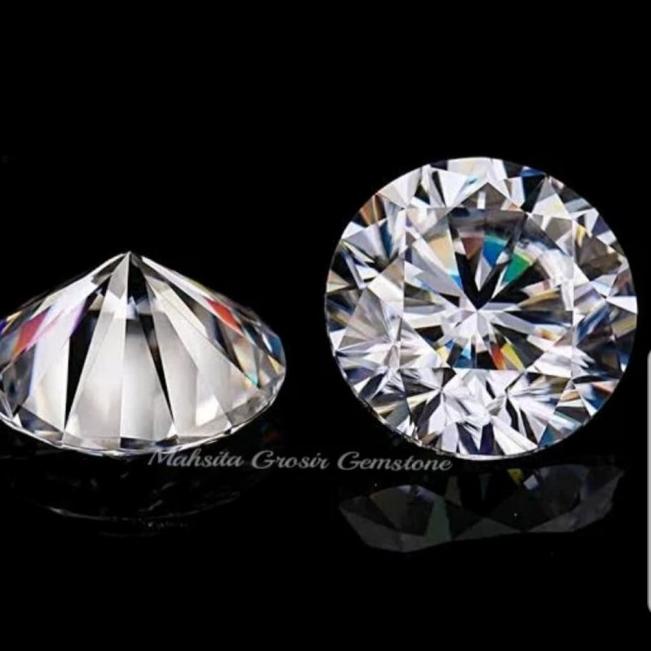 REAL BATU MOISSANITE DIAMOND SEPERTI BERLIAN