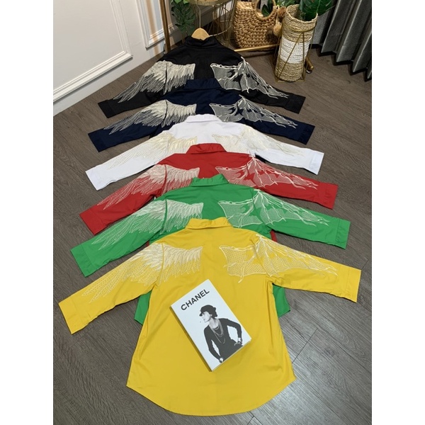 FW B1369 Kemeja Katun Full Bordil Poplin Premium Quality