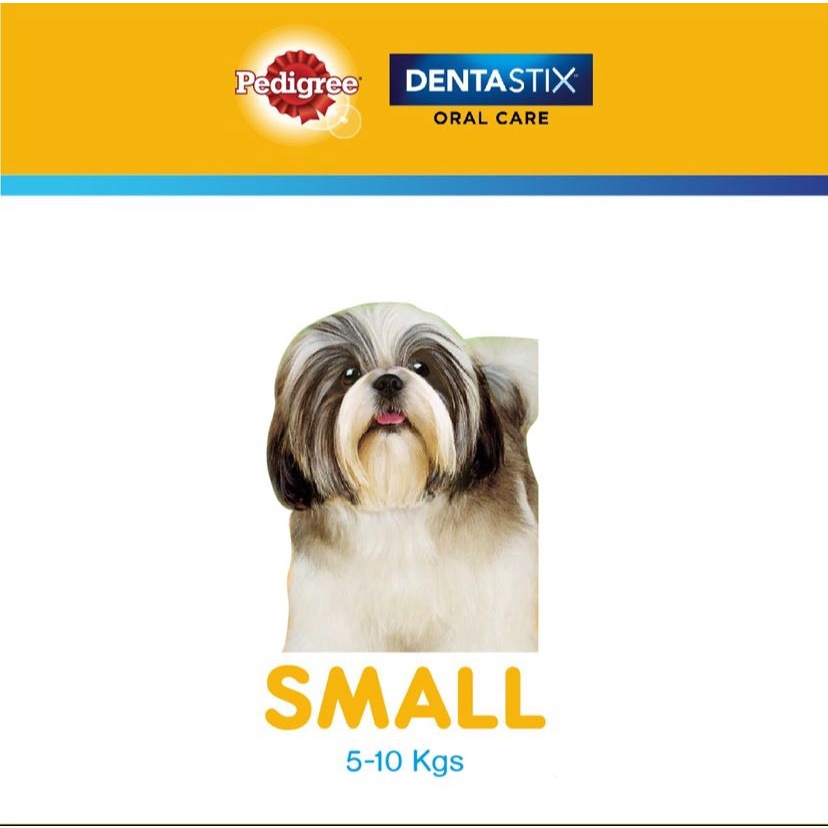 PEDIGREE® Dentastix SMALL Snack 5-10KG Anjing Kemasan 210 gr