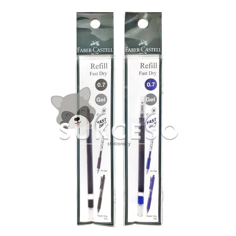 

Faber Castell Refill Air Gel 0,7mm Black dan Blue Isi Ulang Pulpen Air Gel