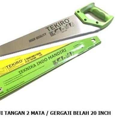 (TEKIRO) Gergaji Kayu 2 Mata 20"