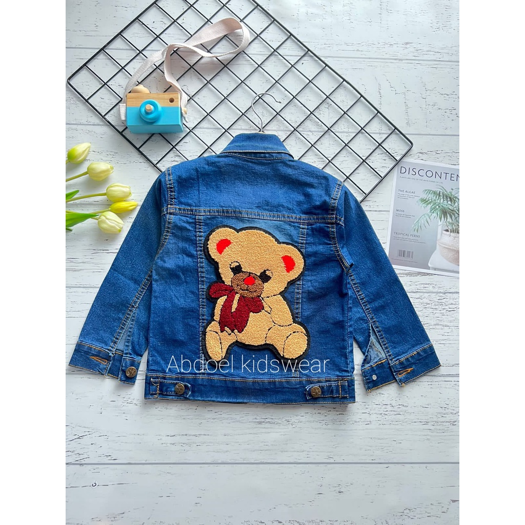 JAKET JEANS ANAK UNISEX ( CEWE &amp; COWO ) 1-12 TAHUN