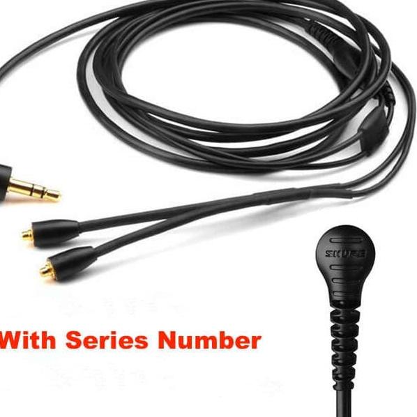 Original Shure Se215 Se535 MMCX Pin Detach Cable With Seires Number - Gray