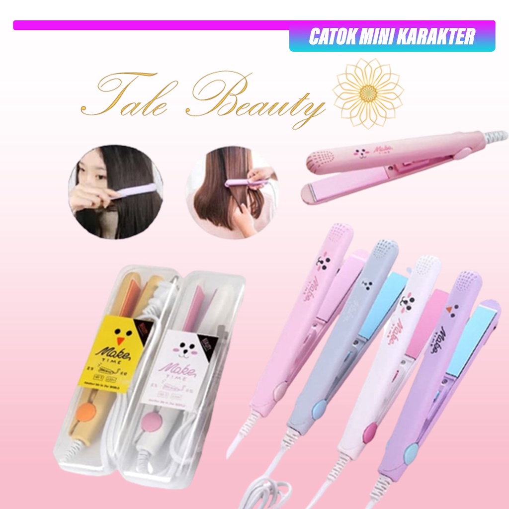 Catokan Rambut Mini 2 in 1 Catok Curly Wave dan Keriting Catok Mini Portable