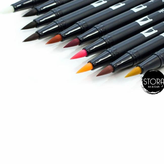 

Tombow Dual Brush Pen Set 10 - Potrait Palette