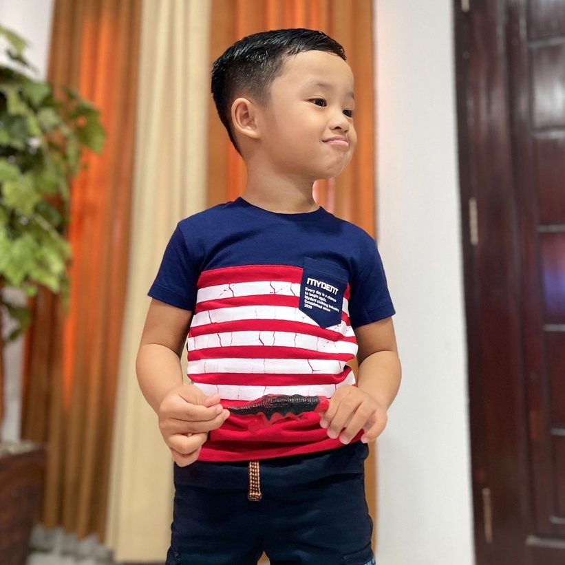 Baju Anak Laki Laki Distro Mydent Umur 1-7 Tahun Bahan Cotton 30S