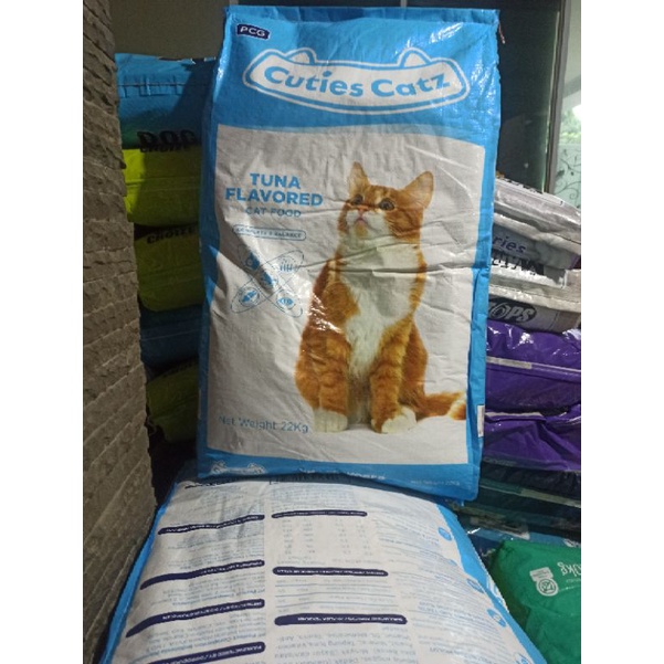 Cuties Catfood Tuna 22kg (Go-jek Only) makanan kucing murah cutis catz food