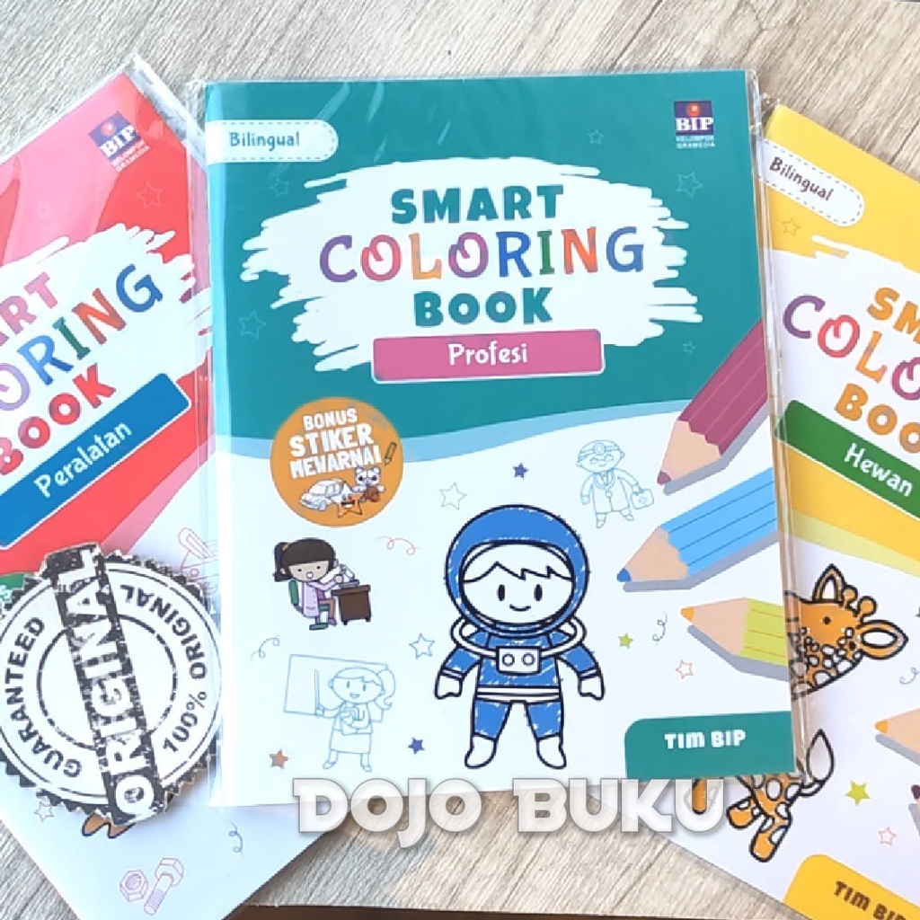 Buku Seri Smart Coloring Book by Tim Bip