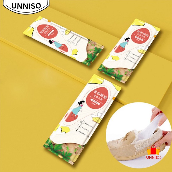 UNNISO - Foot Paste Self-Heating Insole Sepatu Wormwood Penghangat Insole