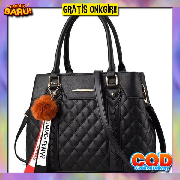 Bag Bahu Wanita Henbek Cewk Korea Style Tqs Model Korea Kekinian Tad Selempang Outfit Wsnita Tas Jin