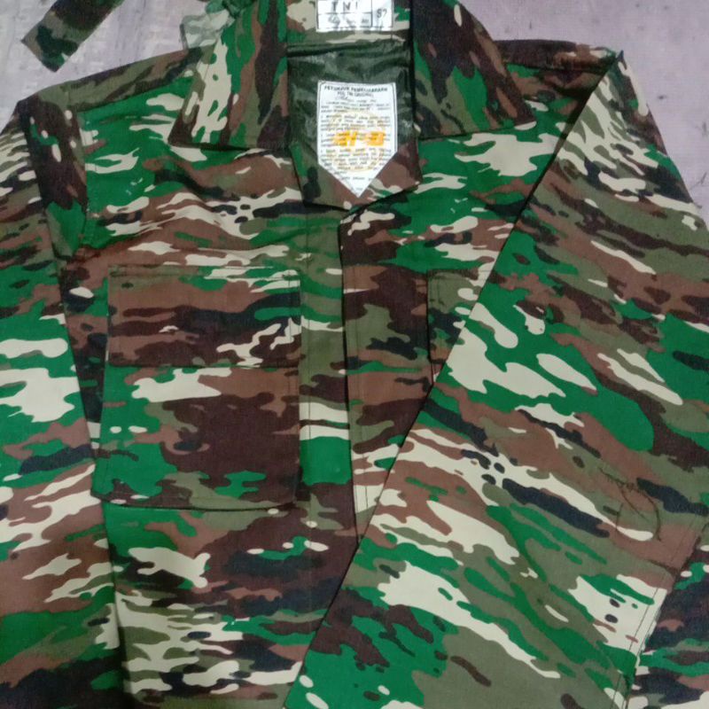 pdl baloteli NKRI semi wool full puring  resleting  produksi