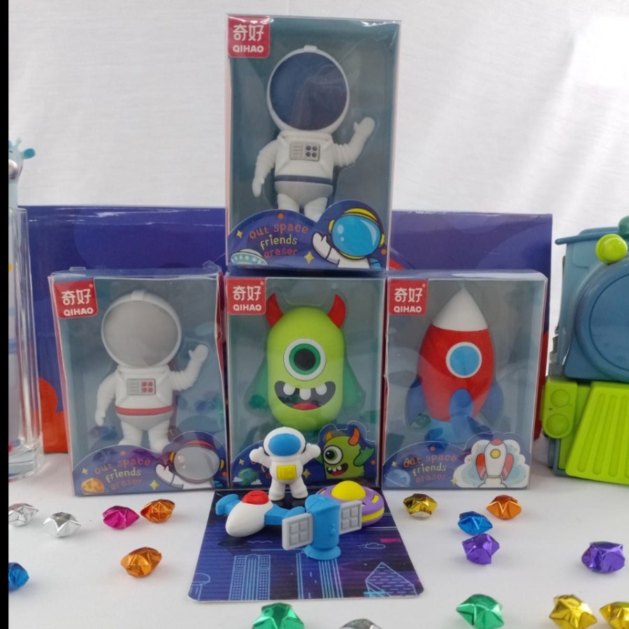 

PENGHAPUS LUCU ASTRONOT UKURAN BESAR 8X6CM KUALITAS PREMIUM READY 4 VARIANT CUTE