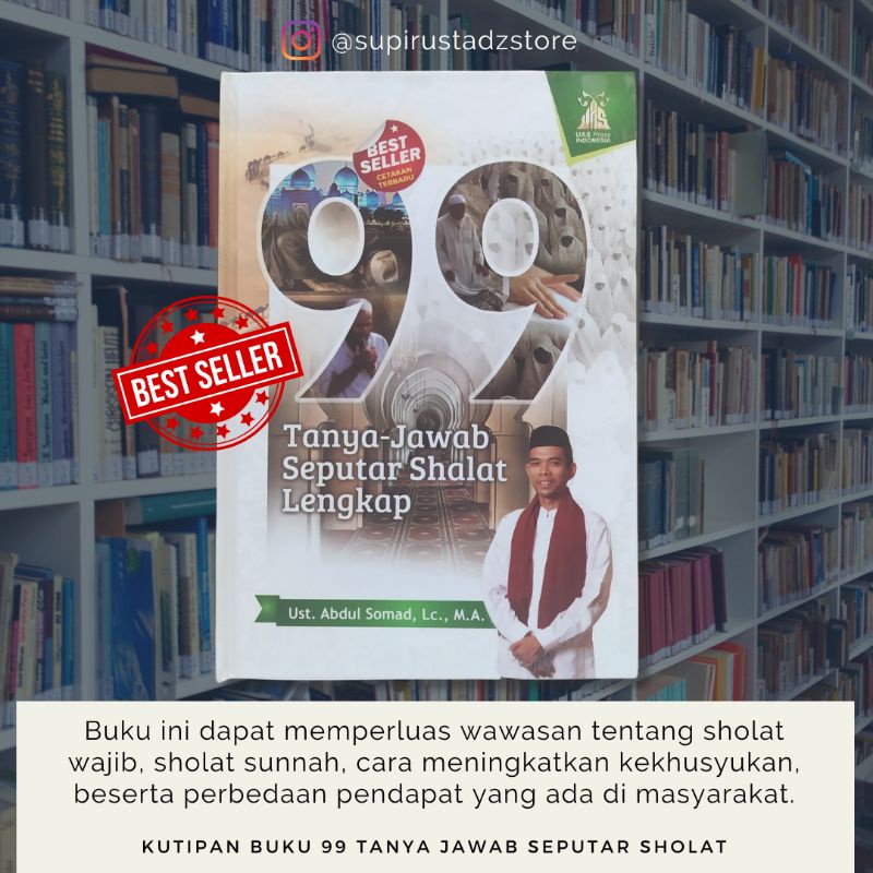 BUKU UAS | 99 Tanya Jawab Seputar Sholat Lengkap Original