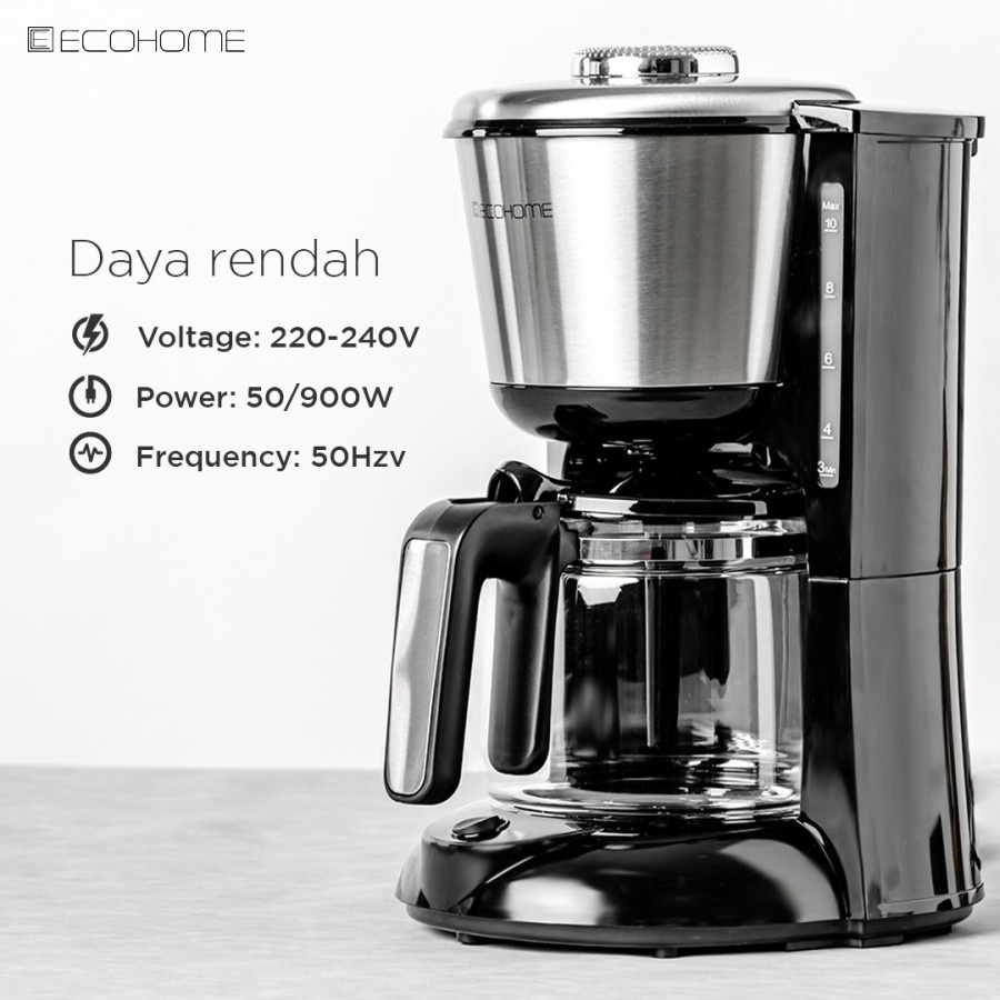 Ecohome Coffee Maker - Mesin Pembuat Kopi ECM-333 / ECM333 Cepat Saji