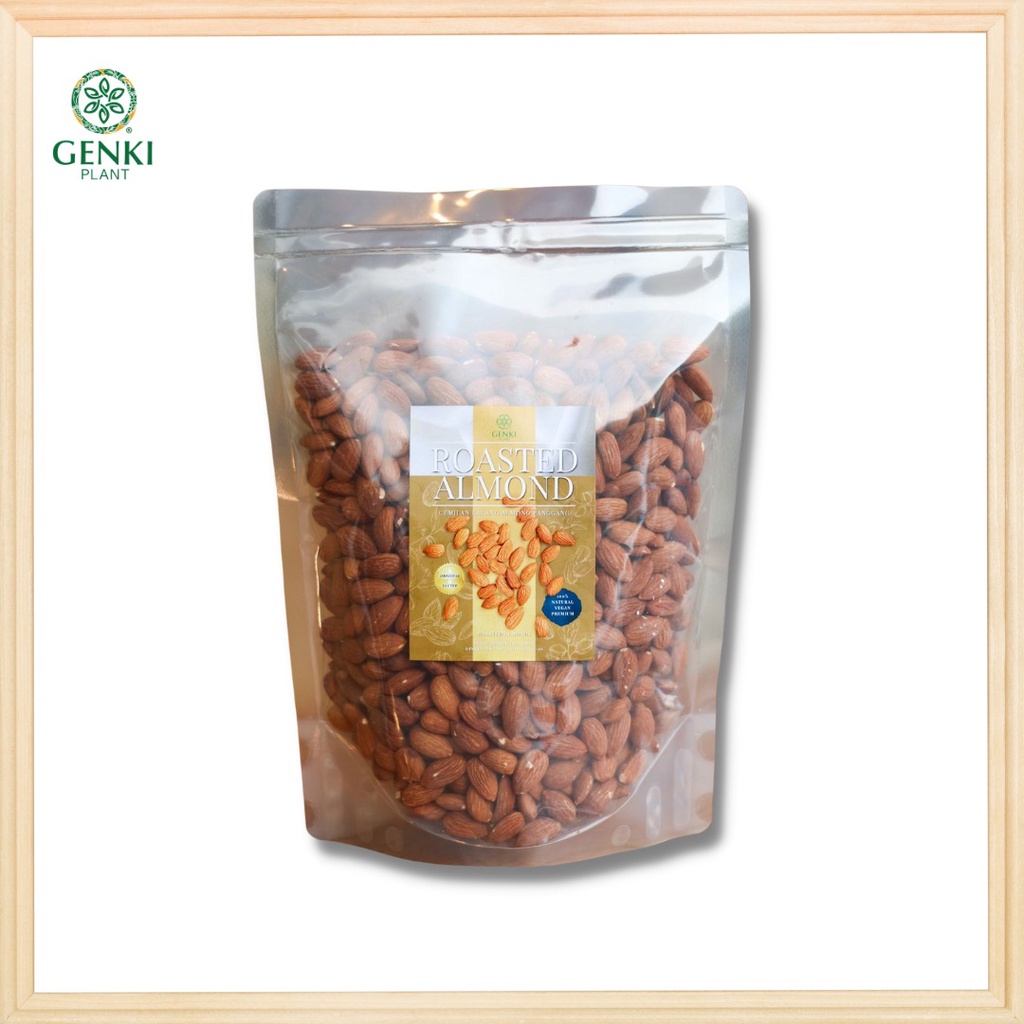 

Roasted Almond / Kacang Almond Panggang - 1 kg