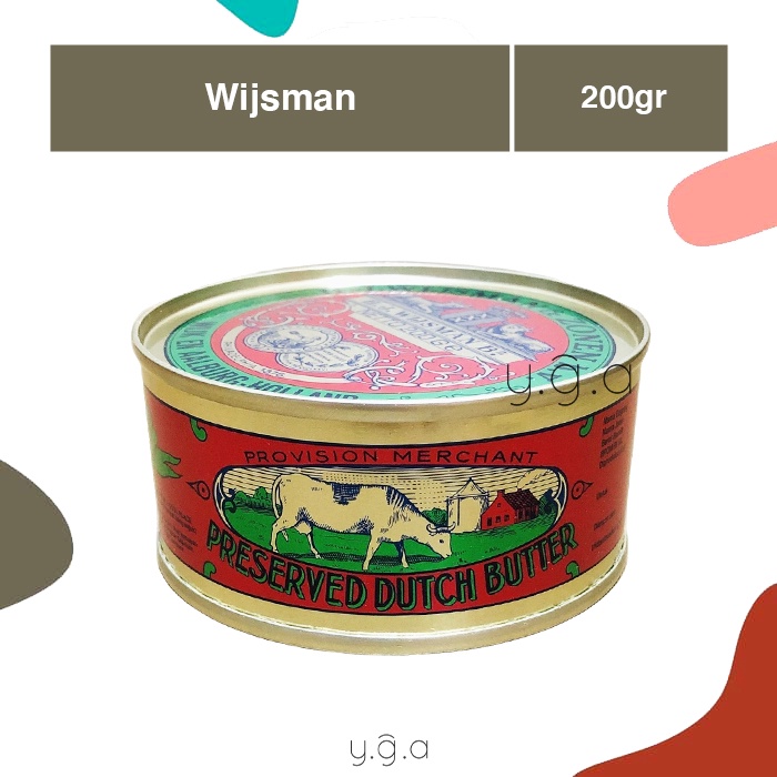 

Wijsman Butter 200gr / Mentega Wisman