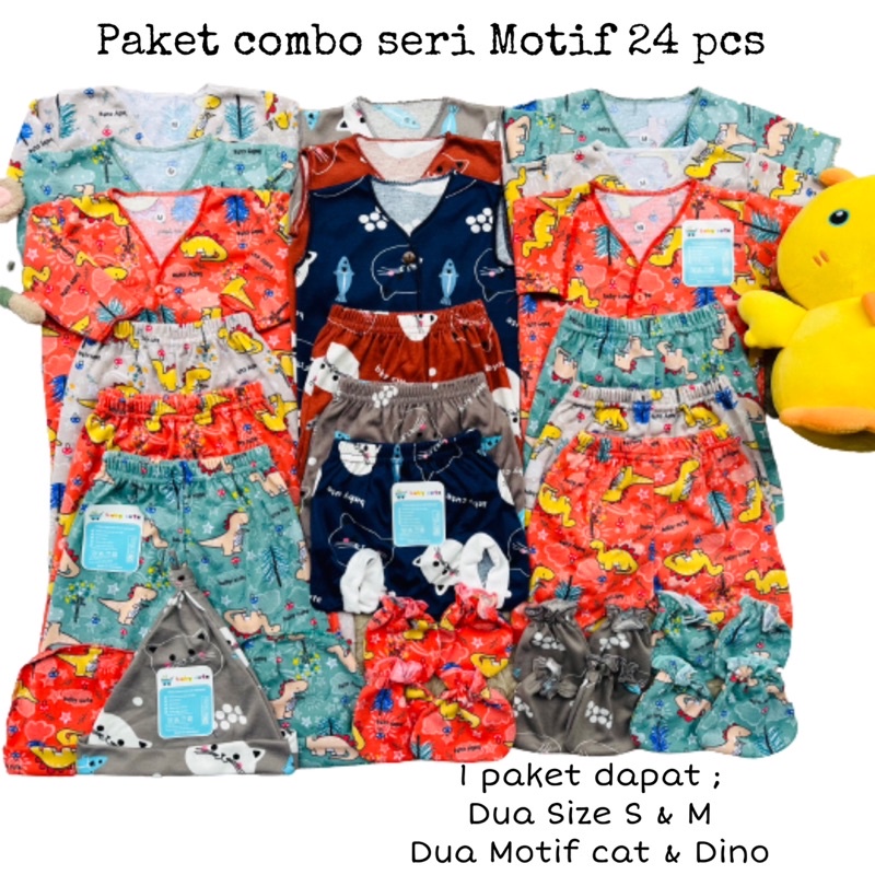 35pcs Paket Komplit Combo korean dan Turkis baju bayi baru lahir, 3-6 dan 6-12 bulan celana singlet sarung tangan topi SNI Sale 9.9