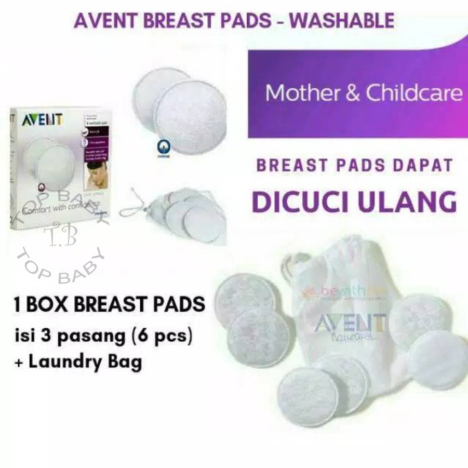 Breastpad Avent isi 6 Pcs - 4378