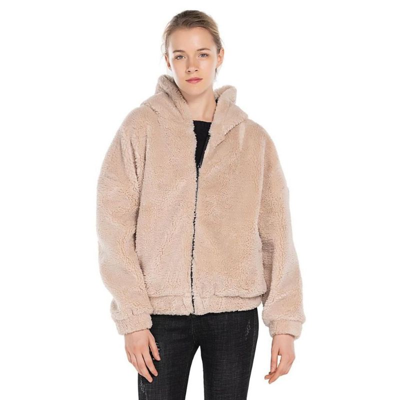 SHERPA HOODIE ZIP BULU