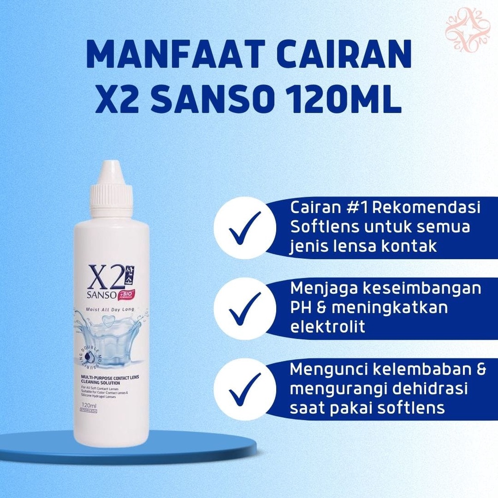 CAIRAN SOFTLENS X2 SANSO + BIO FORMULA 120ML AIR SOFTLENS