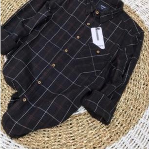 Baju Kemeja Kerja Pria Lengan Panjang Motif kotak Kotak KEREN