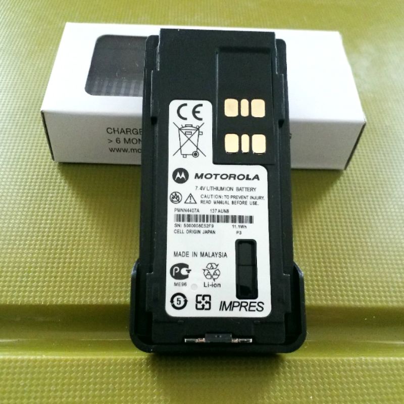 PMNN407A Batre HT Motorola APX1000 Baterai XIR P8600 P8668 P6220 / 1650mah batre IMPRES