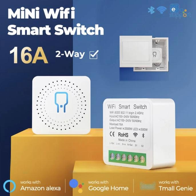 Jual Terlaris Smartrul Ewelink A Mini Wifi Smart Switch Light Way Module On Off Saklar