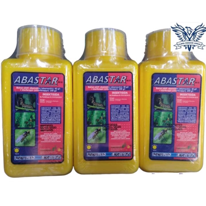 Insektisida Abastar 290 SC 100ml Bahan Aktif Abamectin 40gr/l Chlorfenapyr 250 gr/l